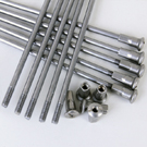 XW450 Long Spoke With Nipple - Bare Metal (Pack of 10)